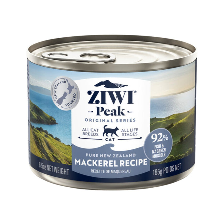Ziwi Peak Mackerel Cat Wet Food A complete and balanced PeakPrey® recipe for any life stage, from kittens to seniors.
