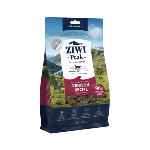 Ziwi Peak Venison Cat Dry Food A complete and balanced PeakPrey® recipe for any life stage, from kittens to seniors.