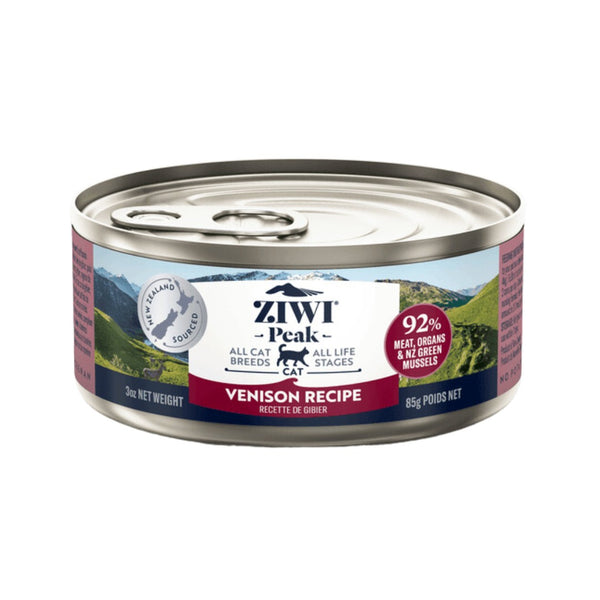 Ziwi Peak Venison Cat Wet Food A complete and balanced PeakPrey® recipe for any life stage, from kittens to seniors 85g.