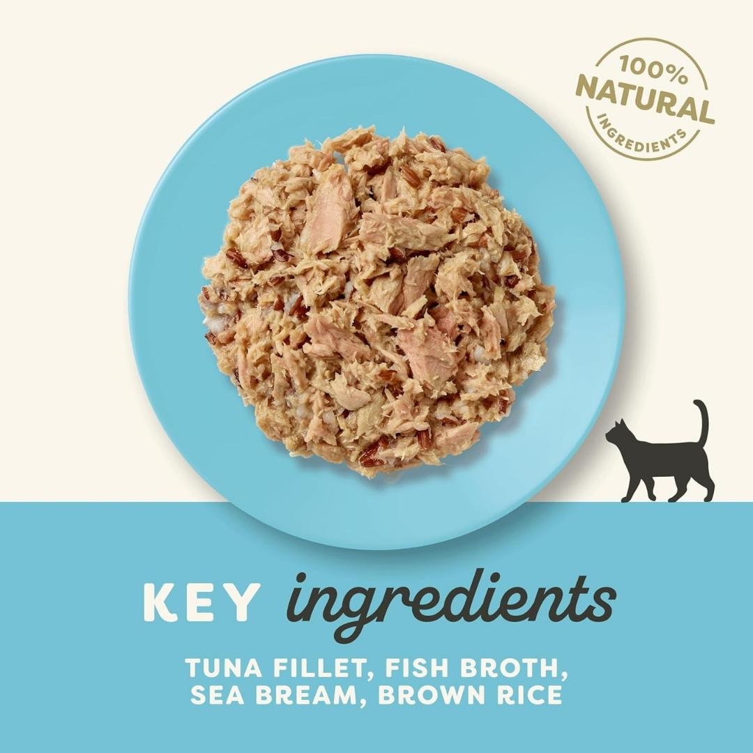 Applaws Tuna & Sea Bream Adult Wet Cat Food 70g Pouch - Key Ingredients 