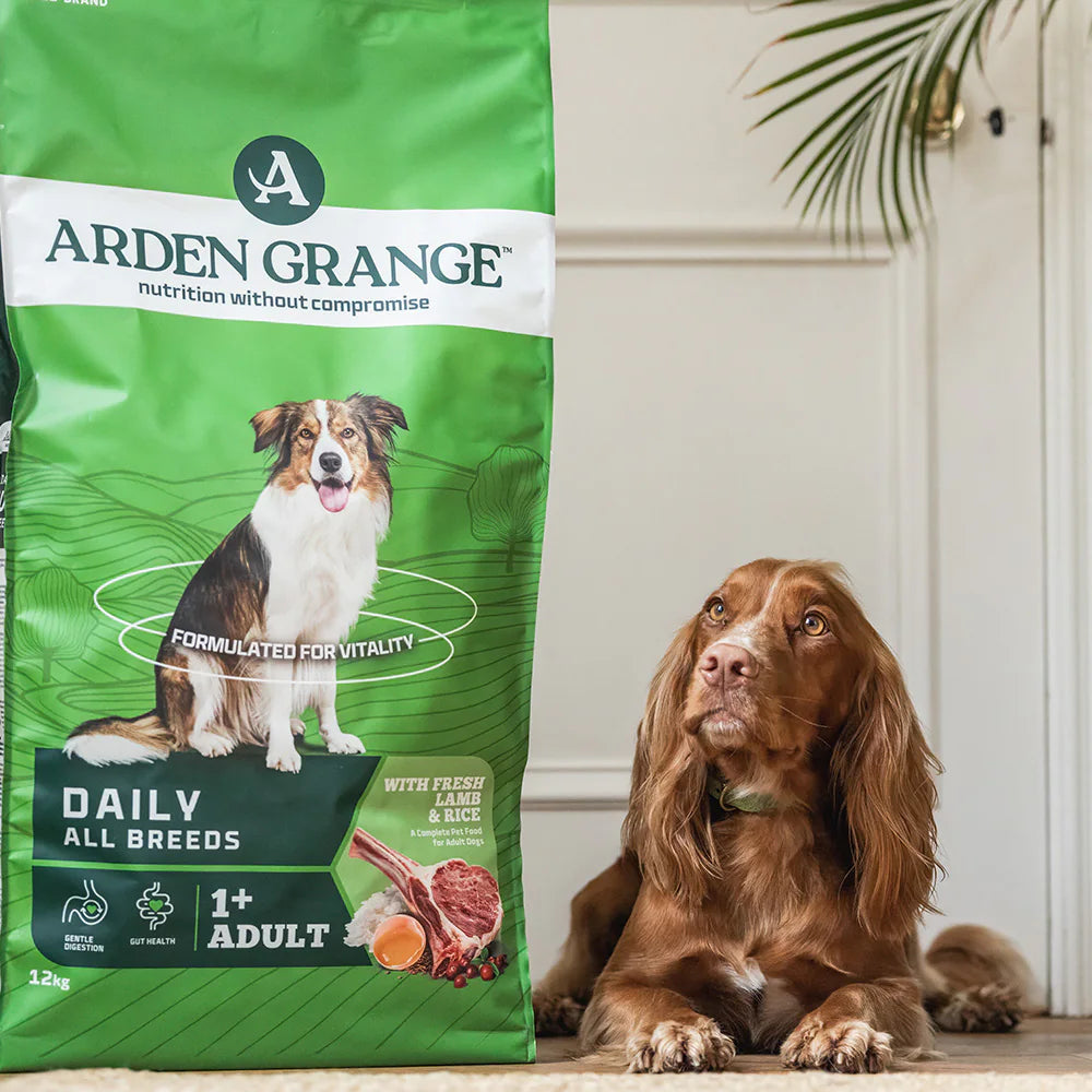 Arden Grange Daily All Breeds Adult Fresh Lamb & Rice Dry Dog Food product detail