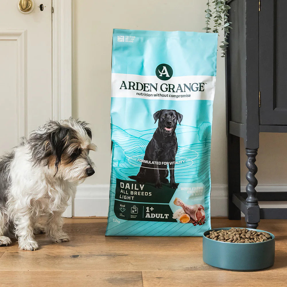Arden Grange Daily All Breeds Light Adult Fresh Chicken & Rice Dry Dog Food product detail