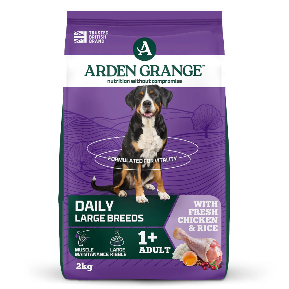 Arden Grange Daily Large Breeds Adult Fresh Chicken & Rice Dry Dog Food product image