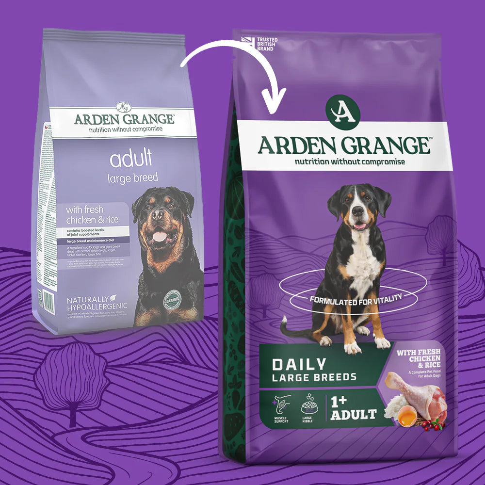 Arden Grange Daily Large Breeds Adult Fresh Chicken & Rice Dry Dog Food product image 2