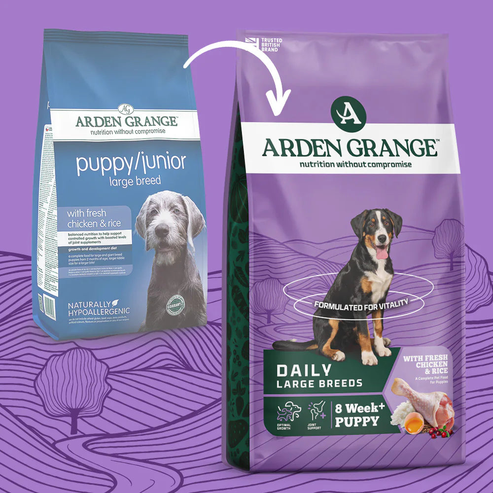 Arden Grange Daily Large Breeds Puppy with Fresh Chicken & Rice Dry Dog Food product detail