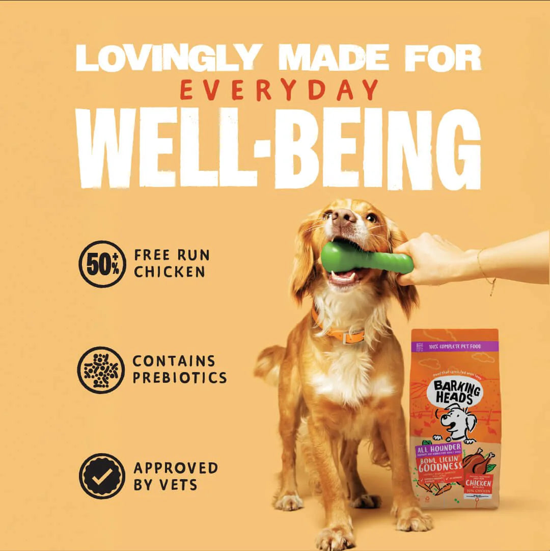 Barking Heads All Hounder Bowl Lickin' Goodness Chicken Dry Dog Food — 2 kg — product view 5