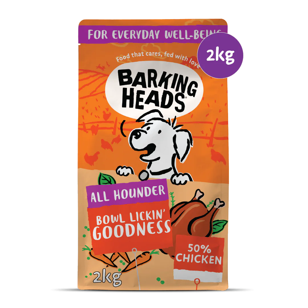 Barking Heads All Hounder Bowl Lickin' Goodness Chicken Dry Dog Food — 2 kg — product view 9