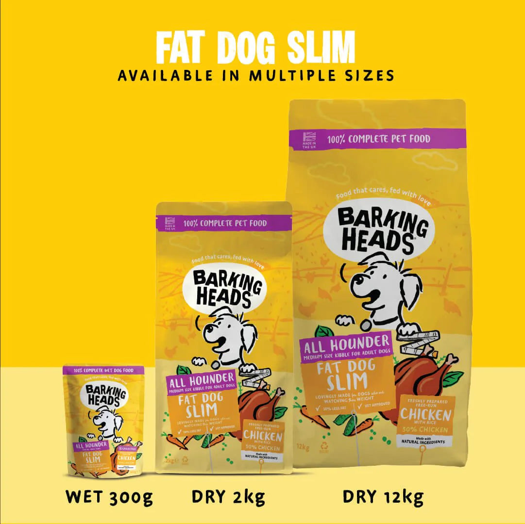 Barking Heads All Hounder Fat Dog Slim Chicken Dry Dog Food — 2 kg — product view 4