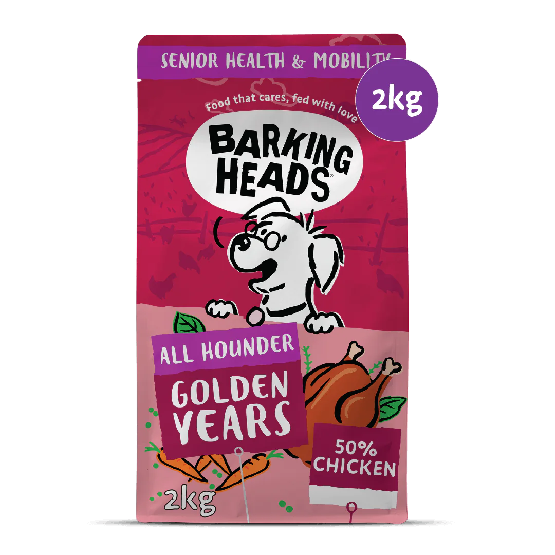 Barking Heads All Hounder Golden Years Chicken Dry Dog Food — 2 kg — product view 9