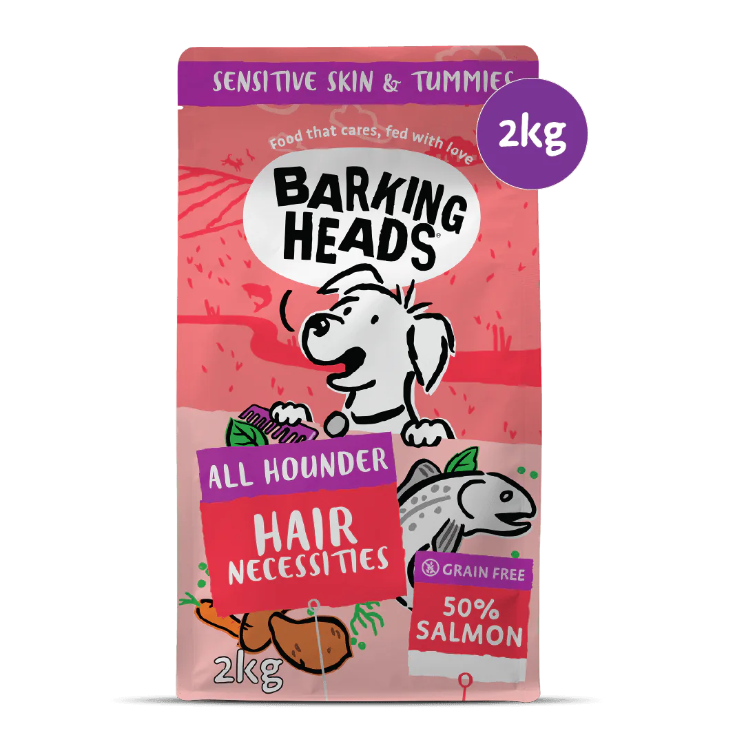 Barking Heads All Hounder Hair Necessities Salmon Dry Dog Food — 2 kg — product view 9