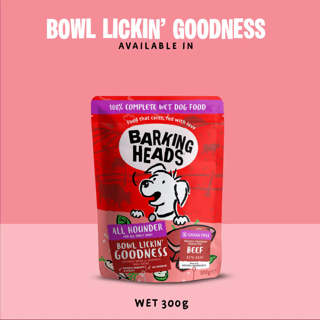 Barking Heads Beef Waggington Adult Wet Dog Food 300 g — 300 g — product view 4