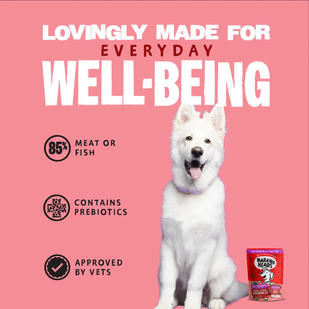 Barking Heads Beef Waggington Adult Wet Dog Food 300 g — 300 g — product view 5
