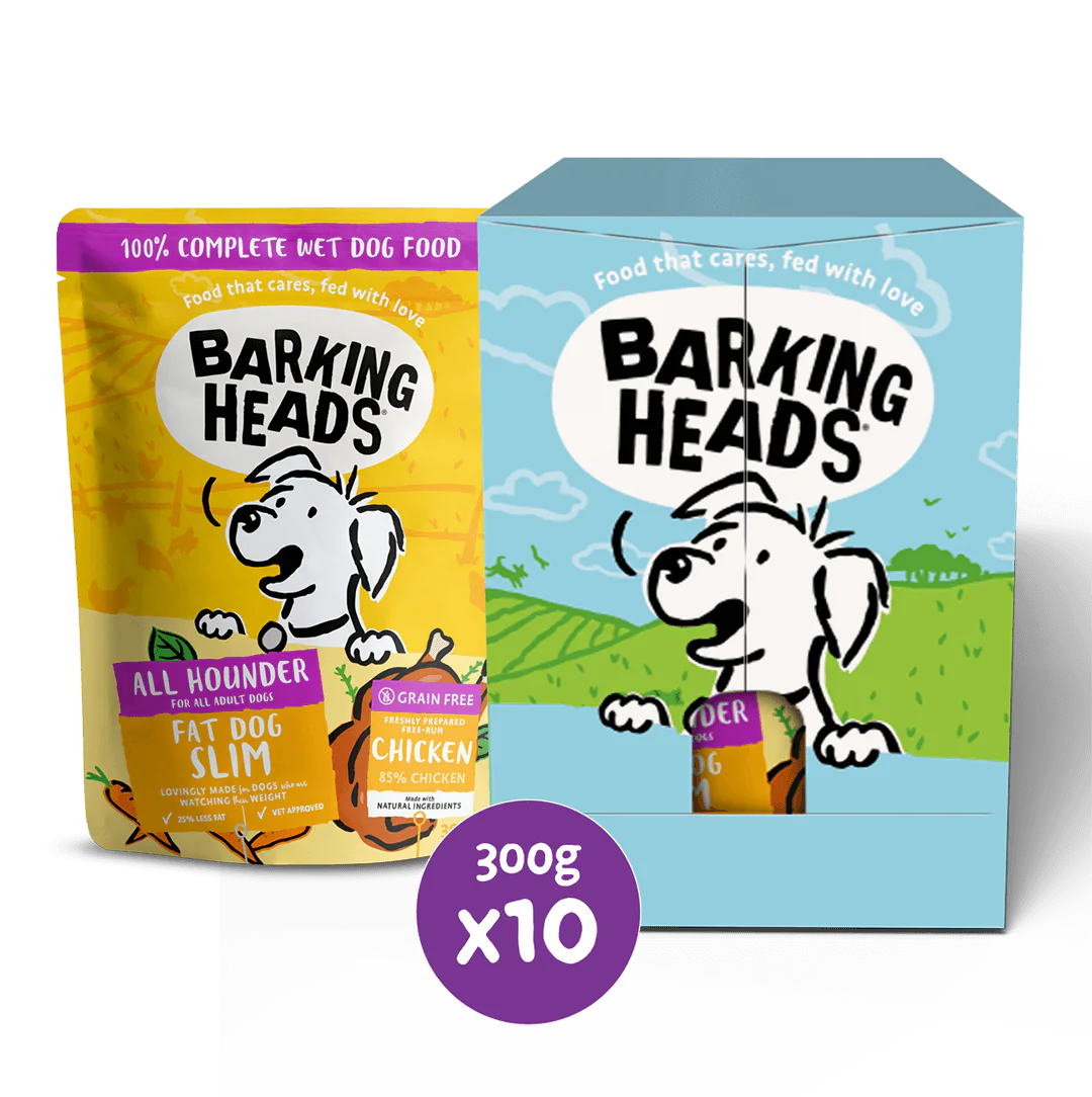 Barking Heads Fat Dog Slim Light Wet Dog Food 300 g — 300 g