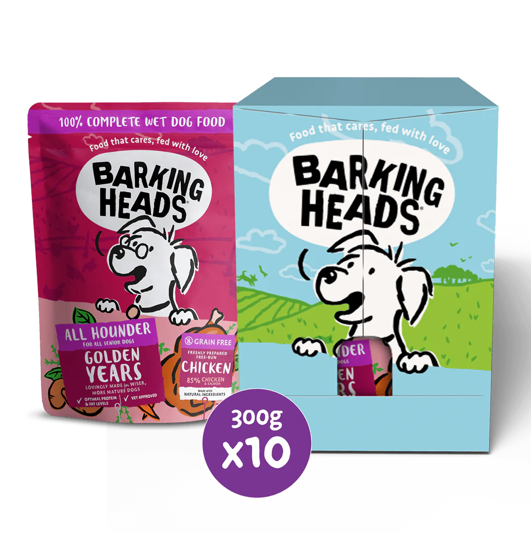Barking Heads Golden Years Senior Wet Dog Food 300 g — 300 g