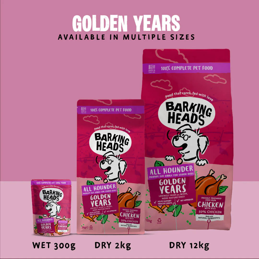 Barking Heads Golden Years Senior Wet Dog Food 300 g — 300 g — product view 4