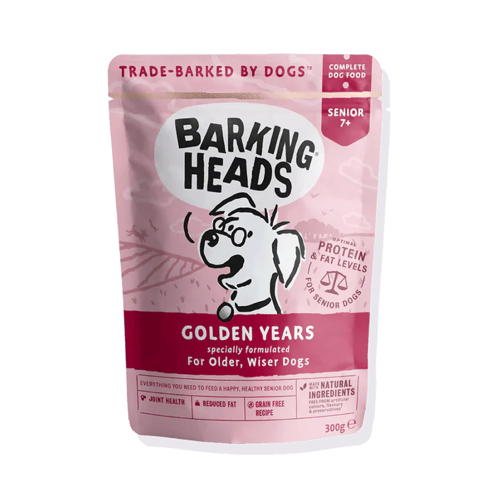 Barking Heads Golden Years Senior Wet Dog Food 300 g — 300 g front packshot