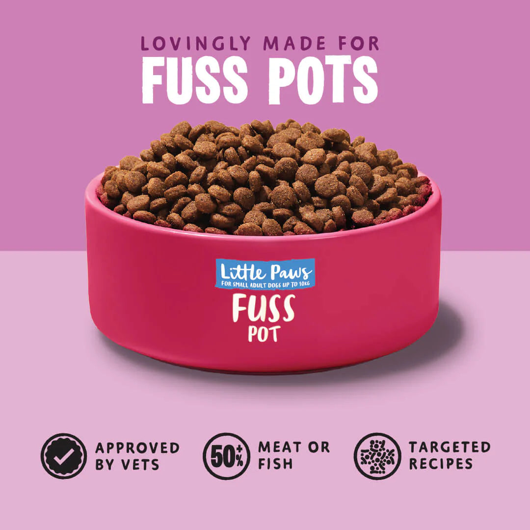 Barking Heads Little Paws Fuss Pot Duck Dry Dog Food — 1.5 kg — product view 2
