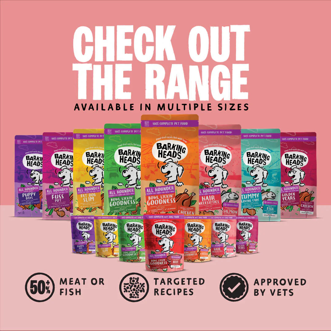 Barking Heads Pooched Salmon Adult Wet Dog Food 300 g — 300 g — product view 7
