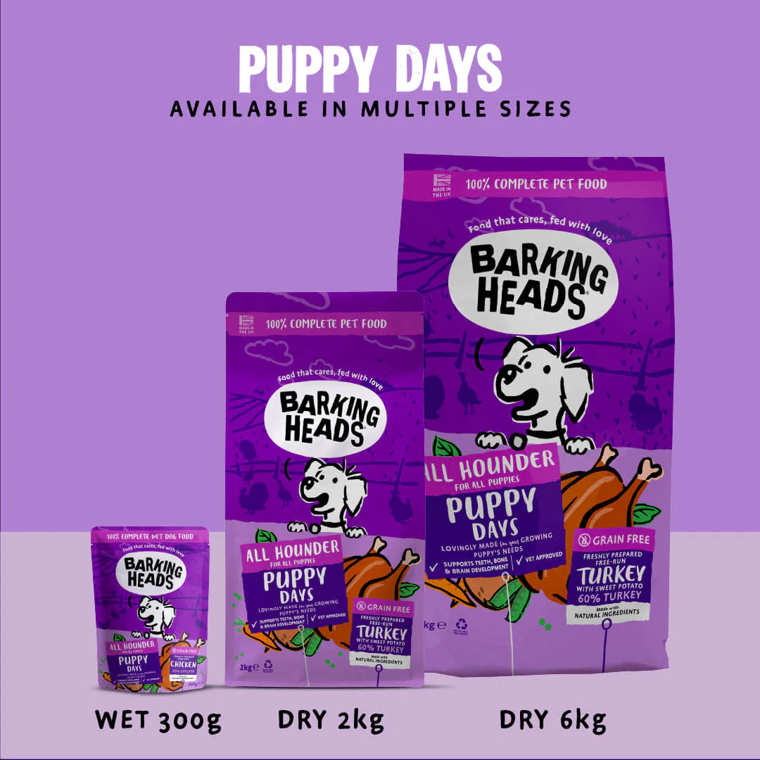 Barking Heads Puppy Days Chicken Wet Dog Food 300 g — 300 g — product view 4
