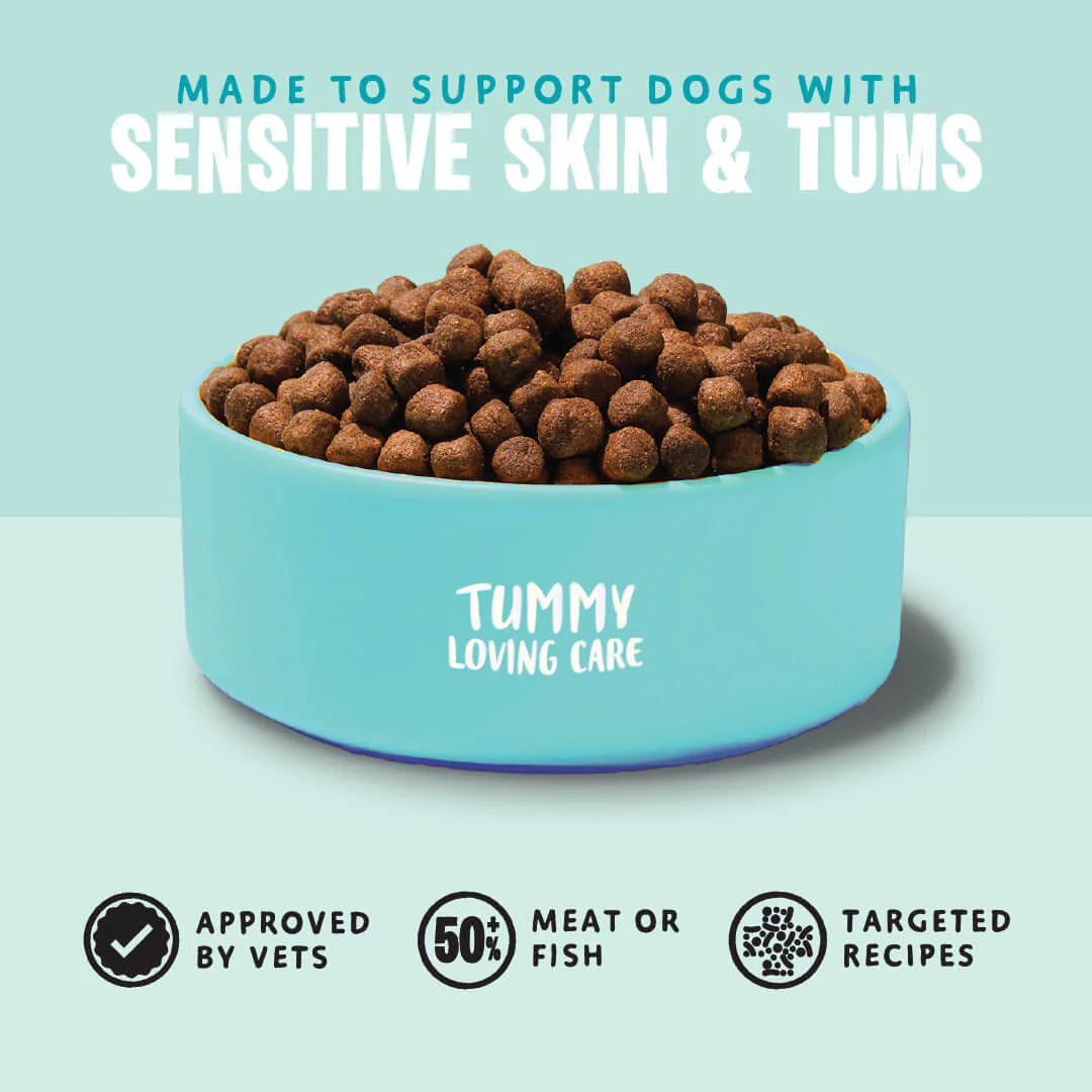 Barking Heads Tummy Loving Care Fish Dry Dog Food — 2 kg — product view 2