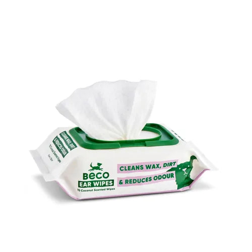 Beco Dog Ear Wipes 70 Coconut Scented Wipes 15 x 12cm by Beco – product image