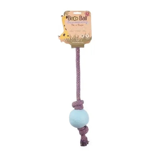 Beco Pets Eco-Friendly Ball on a Rope Dog Toy product detail 2