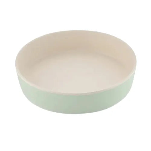 Beco Printed Bamboo Pet Bowl - Fresh Mint, Small