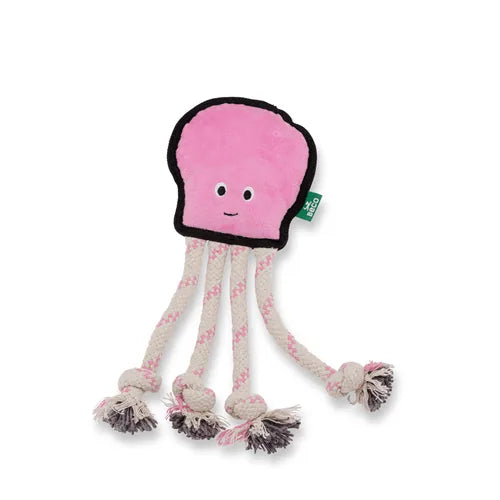 Beco Rough & Tough Octopus Recycled Dog Toy by Beco – product image