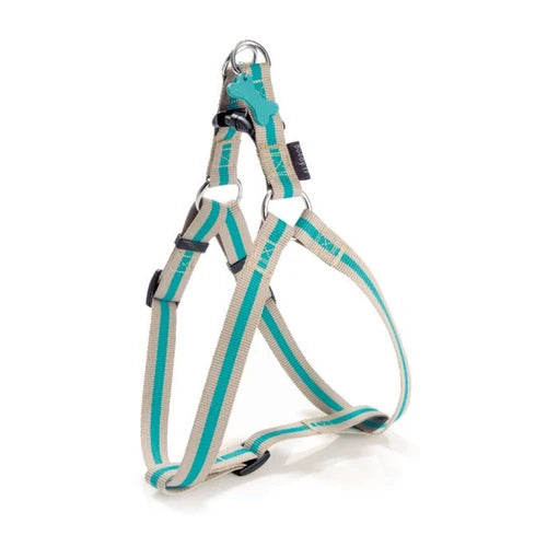 Bobby Arlequin Classic Nylon Harness - Beige, Large