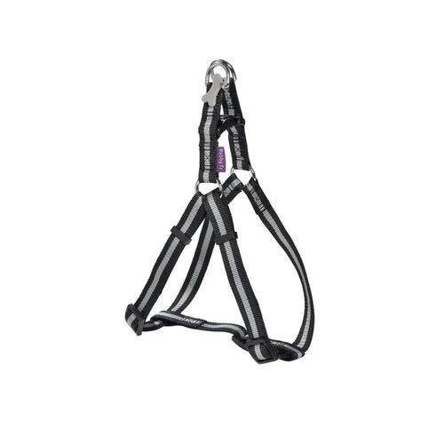 Bobby Arlequin Classic Nylon Harness - Black, Large