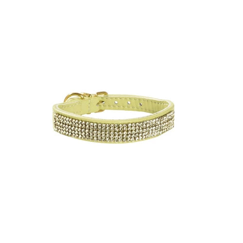 Bobby Crystal Princesse Collar - Green, 35 cm