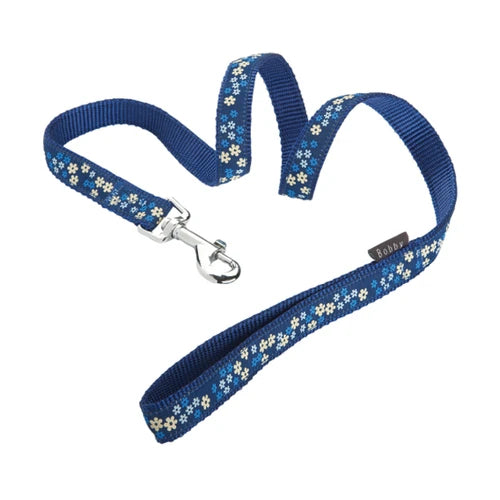 Bobby Flower Lead - Blue, Small
