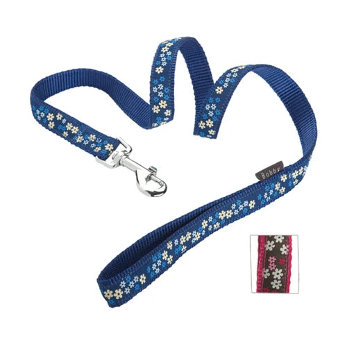 Bobby Flower Lead - Pink, 1.6 cm
