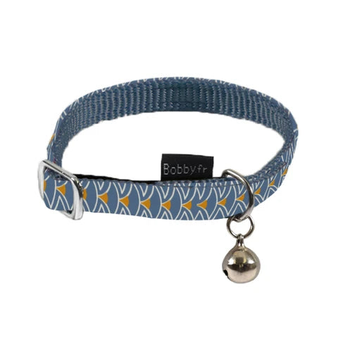 Bobby Geisha Cat Collar - Blue