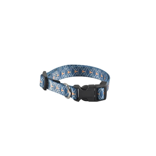 Bobby Geisha Collar - Blue, Medium
