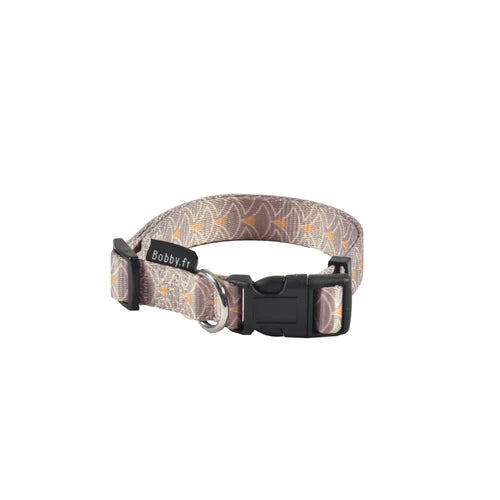 Bobby Geisha Collar - Taupe, Large