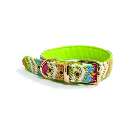 Bobby Kalika Crochet Dog Collar - Kalika Crochet Dog Collar, 1.5 x 35 cm