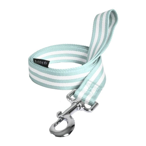 Bobby Leash Stripe Large - Lagoon, Large