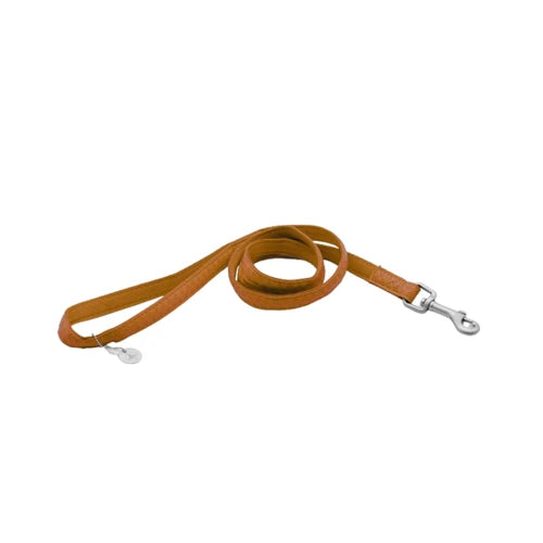 Bobby Mylord Leatherette Dog Leash - Beige, 120 × 2 cm