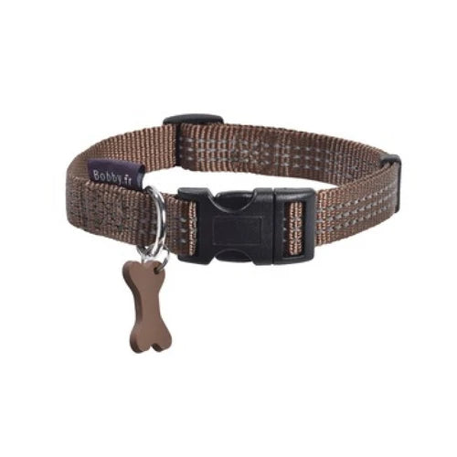 Bobby Safe Collar - Brown, Large