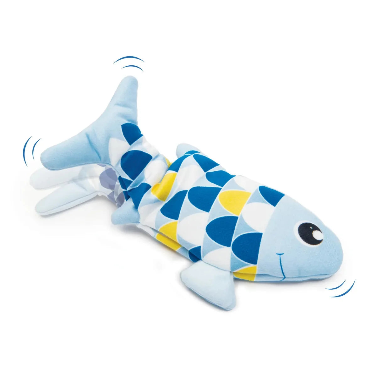 Catit Groovy Fish Motion-Activated Cat Toy – Blue additional product view 1