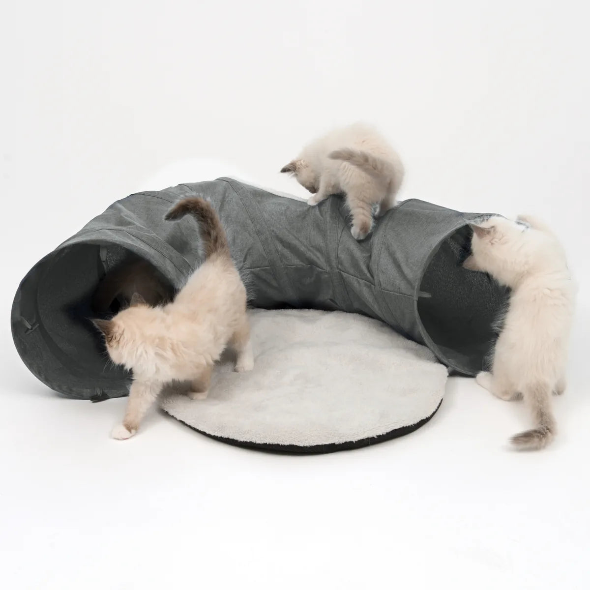 Catit Vesper Tunnel Cat Toy – Grey additional product view 4