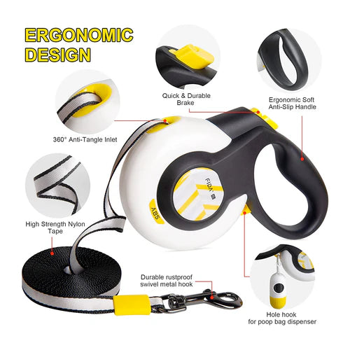 Fida AutoBrake Retractable Dog Leash – 5 m - product detail 3