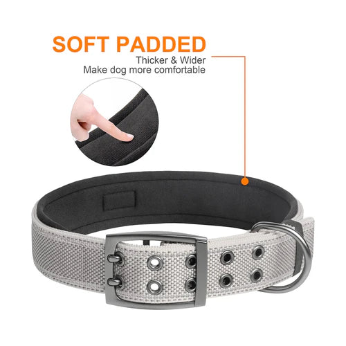 Fida Heavy Duty Reflective Dog Collar - product detail 3
