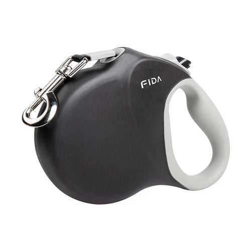 Fida Heavy Duty Retractable Dog Leash – 8 m - Color Black