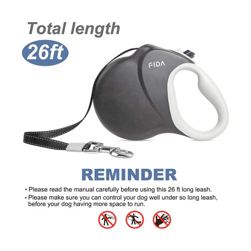Fida Heavy Duty Retractable Dog Leash – 8 m - product detail 3