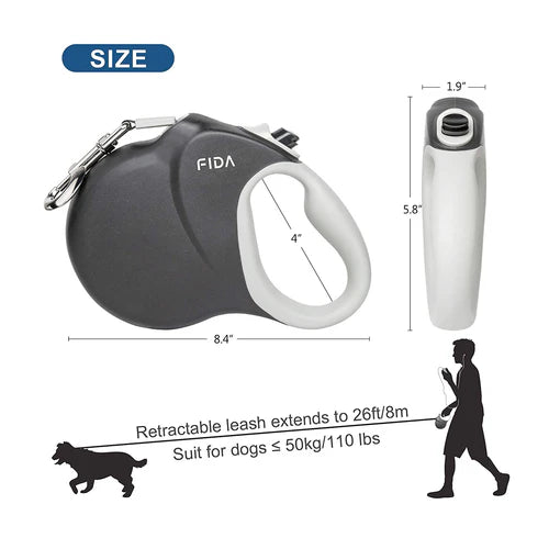 Fida Heavy Duty Retractable Dog Leash – 8 m - product detail 6