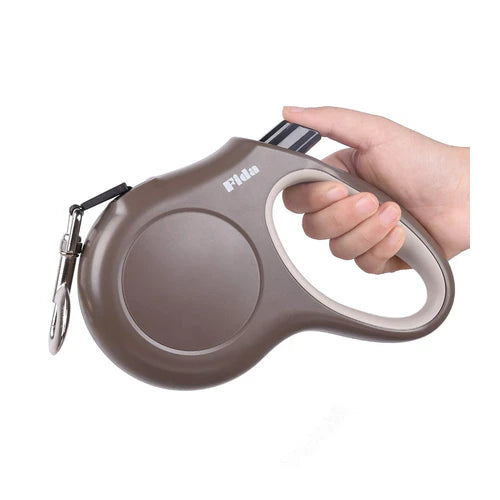 Fida JFA Retractable Dog Leash - Color Brown, Size L