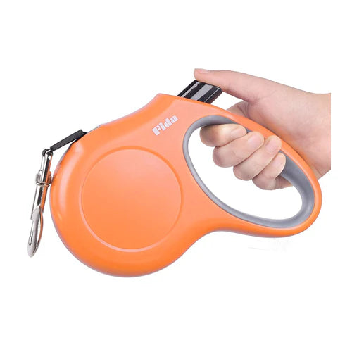 Fida JFA Retractable Dog Leash - Color Orange, Size L