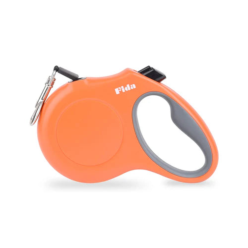 Fida JFA Retractable Dog Leash - Color Orange